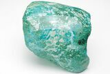 Polished Blue River Chrysocolla Section - Arizona #209556-1